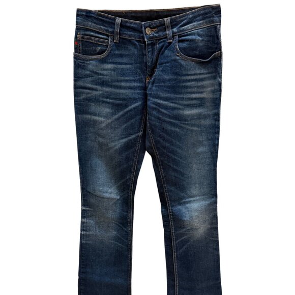 Gucci Dark Washed Straight Leg Jeans